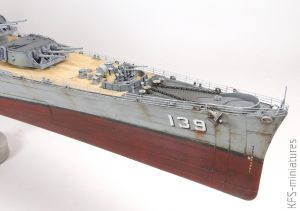 1/350 USS Salem CA-139 - Budowa cz. 2