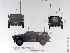 1/35 Sd.Kfz.247 Ausf.B with Crew - ICM