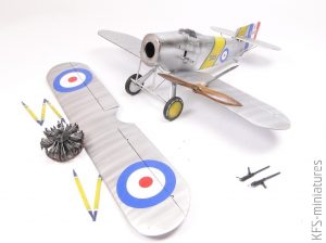 1/48 Fairey Flycatcher - Budowa