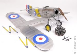 1/48 Fairey Flycatcher - Budowa