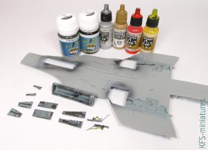 1/48 Su-33 Flanker-D - Minibase - Budowa