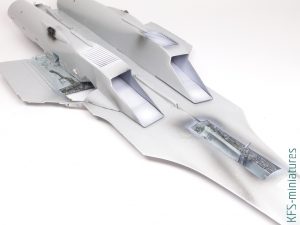 1/48 Su-33 Flanker-D - Minibase - Budowa