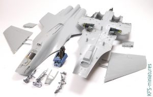 1/48 Su-33 Flanker-D - Minibase - Budowa