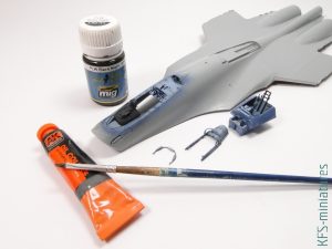 1/48 Su-33 Flanker-D - Minibase - Budowa