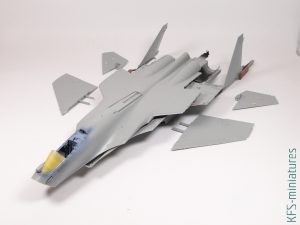 1/48 Su-33 Flanker-D - Minibase - Budowa