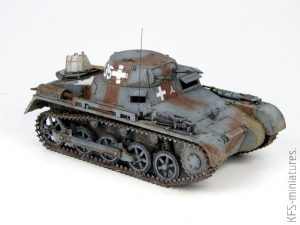 1/35 Pz.Kpfw.I Ausf.A - Takom - Budowa