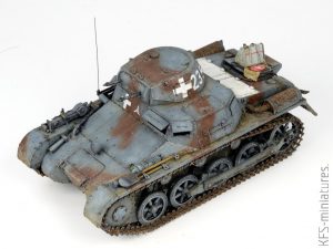 1/35 Pz.Kpfw.I Ausf.A - Takom - Budowa