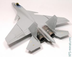 1/48 Su-33 Flanker-D - Minibase - Budowa