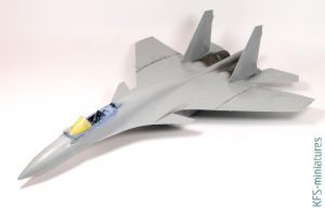 1/48 Su-33 Flanker-D - Minibase - Budowa