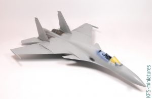 1/48 Su-33 Flanker-D - Minibase - Budowa