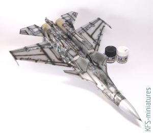 1/48 Su-33 Flanker-D - Minibase - Budowa