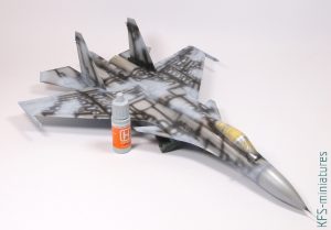 1/48 Su-33 Flanker-D - Minibase - Budowa