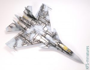 1/48 Su-33 Flanker-D - Minibase - Budowa