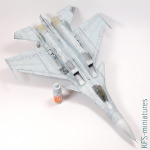 1/48 Su-33 Flanker-D - Minibase - Budowa