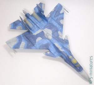 1/48 Su-33 Flanker-D - Minibase - Budowa