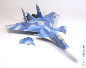 1/48 Su-33 Flanker-D - Minibase - Budowa