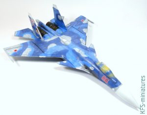 1/48 Su-33 Flanker-D - Minibase - Budowa