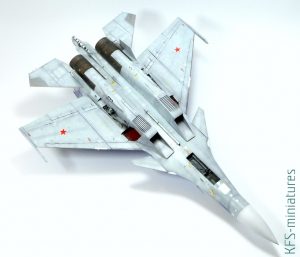 1/48 Su-33 Flanker-D - Minibase - Budowa