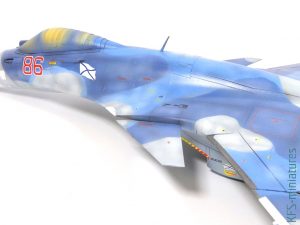 1/48 Su-33 Flanker-D - Minibase - Budowa