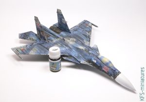 1/48 Su-33 Flanker-D - Minibase - Budowa