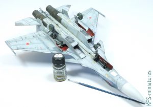 1/48 Su-33 Flanker-D - Minibase - Budowa