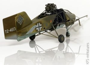 1/35 Flettner FL 282 Kolibri – MiniArt – Budowa cz. 3