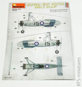 1/35 Avro Rota I - MiniArt