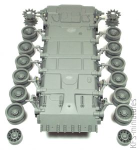 1/35 T-80U Main Battle Tank RPG-MODEL - Budowa