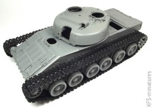 1/35 T-80U Main Battle Tank RPG-MODEL - Budowa