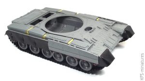 1/35 T-80U Main Battle Tank RPG-MODEL - Budowa