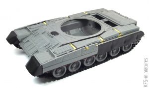 1/35 T-80U Main Battle Tank RPG-MODEL - Budowa