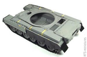 1/35 T-80U Main Battle Tank RPG-MODEL - Budowa