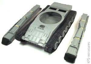 1/35 T-80U Main Battle Tank RPG-MODEL - Budowa