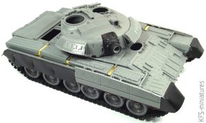 1/35 T-80U Main Battle Tank RPG-MODEL - Budowa