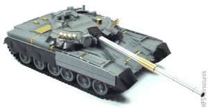 1/35 T-80U Main Battle Tank RPG-MODEL - Budowa