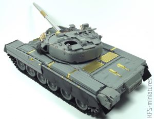 1/35 T-80U Main Battle Tank RPG-MODEL - Budowa