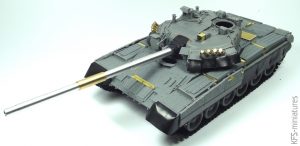 1/35 T-80U Main Battle Tank RPG-MODEL - Budowa