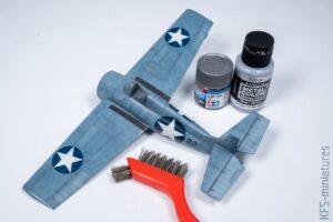 1/48 F4F-3 Wildcat - Budowa Cz.2