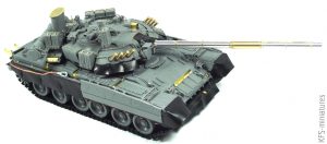 1/35 T-80U Main Battle Tank RPG-MODEL - Budowa