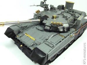 1/35 T-80U Main Battle Tank RPG-MODEL - Budowa