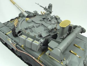 1/35 T-80U Main Battle Tank RPG-MODEL - Budowa