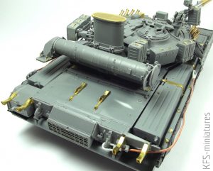 1/35 T-80U Main Battle Tank RPG-MODEL - Budowa