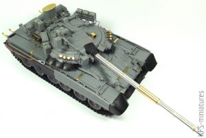 1/35 T-80U Main Battle Tank RPG-MODEL - Budowa