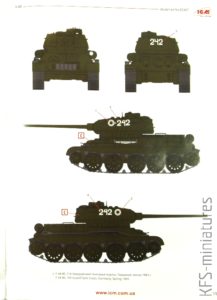 1/35 T-34-85 with Soviet Tank Riders - ICM