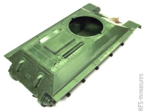 1/35 T-34-85 with Soviet Tank Riders ICM-Budowa