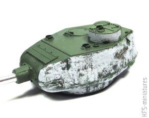 1/35 T-34-85 with Soviet Tank Riders ICM-Budowa