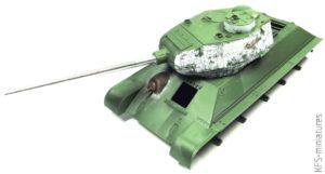 1/35 T-34-85 with Soviet Tank Riders ICM-Budowa