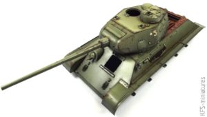 1/35 T-34-85 with Soviet Tank Riders - malowanie