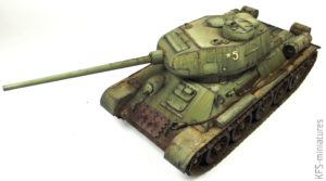 1/35 T-34-85 with Soviet Tank Riders - malowanie