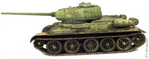 1/35 T-34-85 with Soviet Tank Riders - malowanie